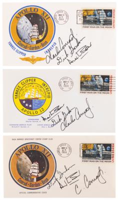 Lot #6193 Apollo 12 Signed Insurance Covers (Types