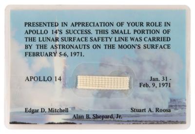 Lot #6302 Apollo 14 Lunar Surface-Flown Safety Line - Image 1