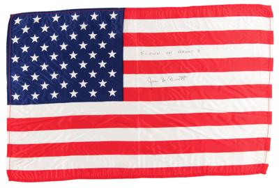 Lot #6096 Apollo 9 Flown Oversized American Flag -