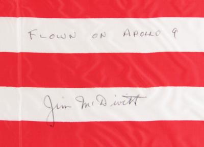 Lot #6096 Apollo 9 Flown Oversized American Flag - From the Personal Collection of Jim McDivitt - Image 2