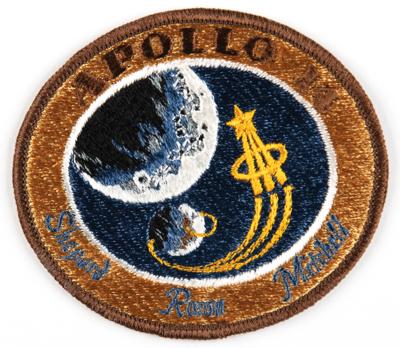 Lot #6284 Apollo 14 Flown Patch - From the