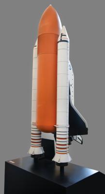 Lot #6482 Isao Hirai: Space Shuttle Challenger 1:25 Scale 'Full Stack' Model - Approx. 11 Feet Tall - Image 6