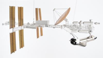 Lot #6478 Isao Hirai: International Space Station (5) 1:100 Scale Conceptual Models - Image 8