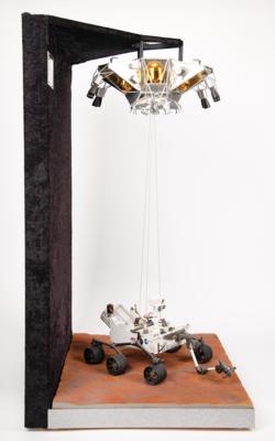 Lot #6481 Isao Hirai: Mars Science Laboratory Rover and Powered Descent Stage 1:10 Scale Model Display - Image 3