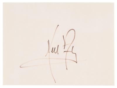 Lot #6157 Neil Armstrong Signature - Image 1