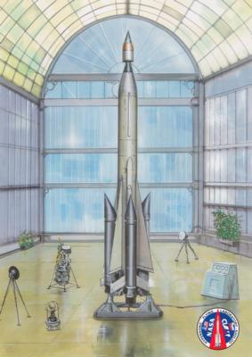 Lot #6488 Kholod Hypersonic Rocket Model - Image 2