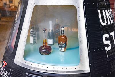 Lot #6486 Mercury Space Capsule Full-Scale Replica - MA-6 Friendship 7 Liquor Cabinet - Image 10