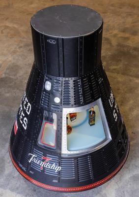 Lot #6486 Mercury Space Capsule Full-Scale Replica - MA-6 Friendship 7 Liquor Cabinet - Image 7