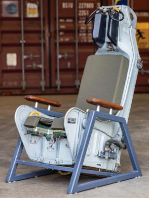 Lot #6477 Escapac IC-6 Ejection Seat Lounge Chair - Image 1