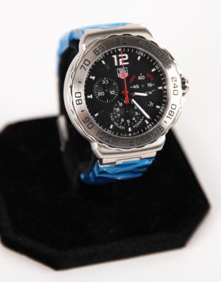 Lot #6489 TAG Heuer Formula 1 SpaceX Commemorative Watch - Image 1