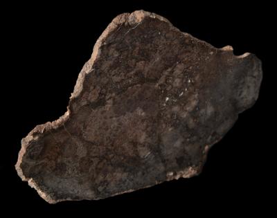 Lot #6516 NWA 12265 Asteroid 4 Vesta Meteorite Slice - Image 2