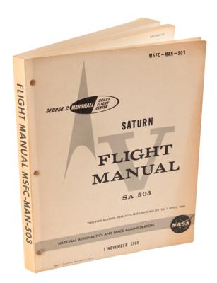 Lot #6090 Apollo 8 Saturn V Flight Manual (SA-503) - Image 1