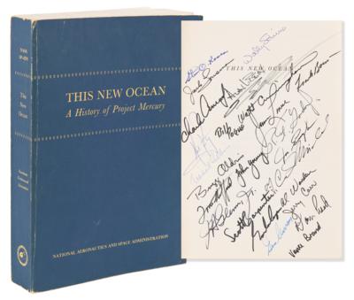 Lot #6379 NASA Astronauts (26) Multi-Signed Book