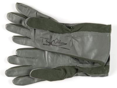 Lot #6147 Buzz Aldrin Signed Pilot's Gloves - Image 1