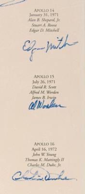 Lot #6382 Astronauts (24) Multi-Signed Limited Edition Print by Alan Bean - 'Reaching for the Stars' (#137/1500) - Image 8