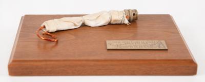 Lot #6095 Apollo 9 Flown Lunar Module Utility Light Cable with Plug - From the Personal Collection of Edgar Mitchell - Image 2