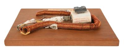 Lot #6339 Apollo 16 Crew-Presented Lunar Module Utility Light with Cable and Plug - From the Personal Collection of Edgar Mitchell - Image 3