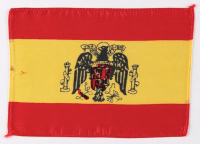 Lot #6287 Apollo 14 Flown Spanish Flag - From the