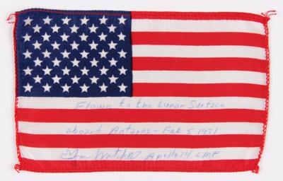 Lot #6290 Apollo 14 Lunar Surface-Flown American Flag - From the Personal Collection of Edgar Mitchell - Image 1