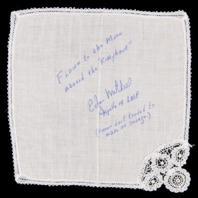 Lot #6280 Apollo 14 Flown Handkerchief: Lunar Dust