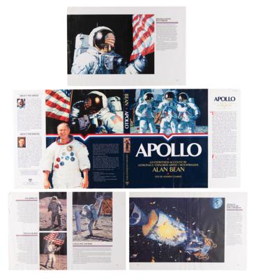 Lot #6186 Apollo 12 Crew-Signed Galley Proof for Alan Bean's Art Book, APOLLO - From the Personal Collection of Richard Gordon - Image 3