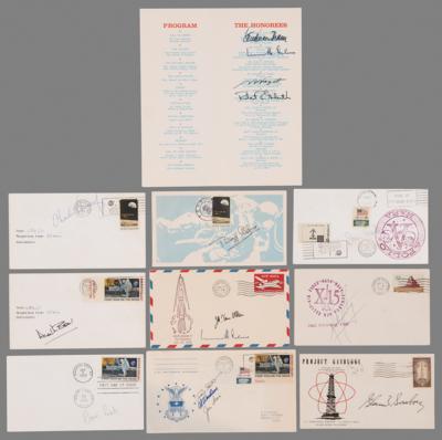 Lot #6375 Klaus Krause Massive Space Cover Archive (10,000+) with Signatures from Neil Armstrong, Buzz Aldrin, Wernher von Braun, and More - Image 1