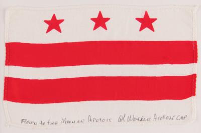 Lot #6329 Apollo 15 Flown Flag of Washington, DC - From the Personal Collection of Al Worden - Image 2