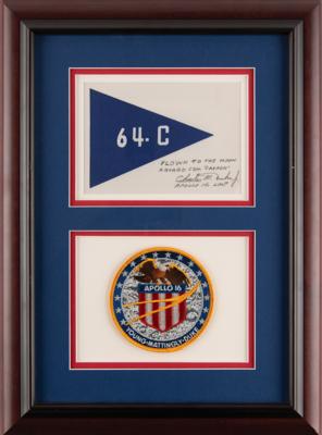 Lot #6340 Apollo 16 Flown Beta Cloth USAF