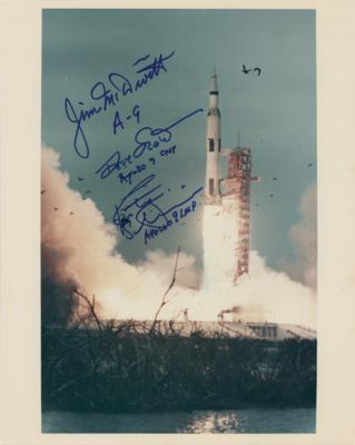 Lot #6100 Apollo 9 Signed Photograph - Image 1