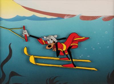 Lot #470 Goofy production cel from Aquamania - Image 1