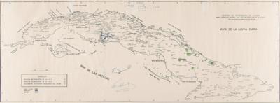 Lot #165 Fidel Castro Signed and Annotated Bay of Pigs Map - Created During a 1977 Interview with Bill Moyers - Image 2