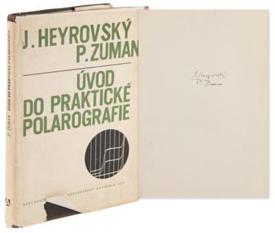 Lot #247 Jaroslav Heyrovsky Signed Book -