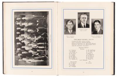 Lot #39 John F. Kennedy 1935 Choate 'The Brief' Yearbook - Image 6