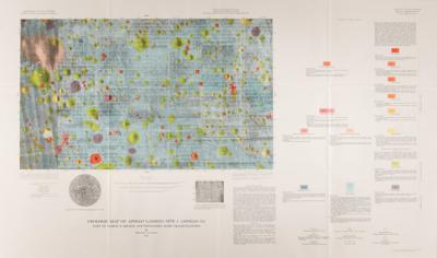 Lot #434 U.S. Geological Survey Lunar Maps of Apollo Landing Sites (4) - Image 2