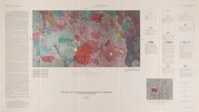 Lot #434 U.S. Geological Survey Lunar Maps of Apollo Landing Sites (4) - Image 4