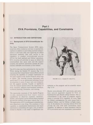 Lot #429 Space Shuttle EVA Description and Design Criteria Report (1983) - Image 2