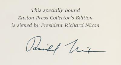 Lot #125 Richard Nixon Signed Book - The Memoirs of Richard Nixon - Image 2