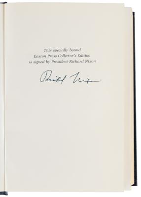 Lot #125 Richard Nixon Signed Book - The Memoirs of Richard Nixon - Image 4