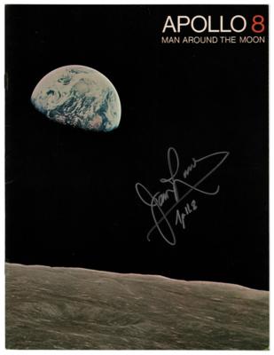 Lot #402 James Lovell Signed Apollo 8 Booklet - Image 1