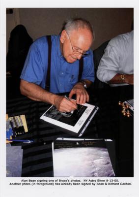 Lot #344 Apollo 12: Alan Bean and Richard Gordon Signed Photograph - Image 2