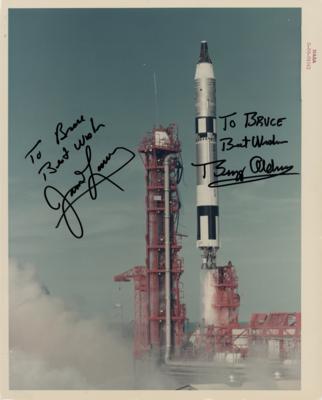 Lot #381 Gemini 12 Signed Photograph - Image 1