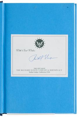 Lot #126 Richard Nixon Signed Book - Seize the Moment - Image 4