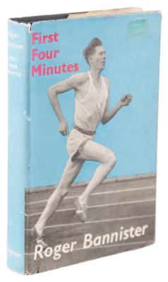 Lot #767 Roger Bannister Signed Book - First Four Minutes - Image 3