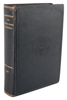 Lot #23 President John F. Kennedy's Personal Copy of The Constitution of the United States of America - From the Estate of Jacqueline Kennedy - Image 2