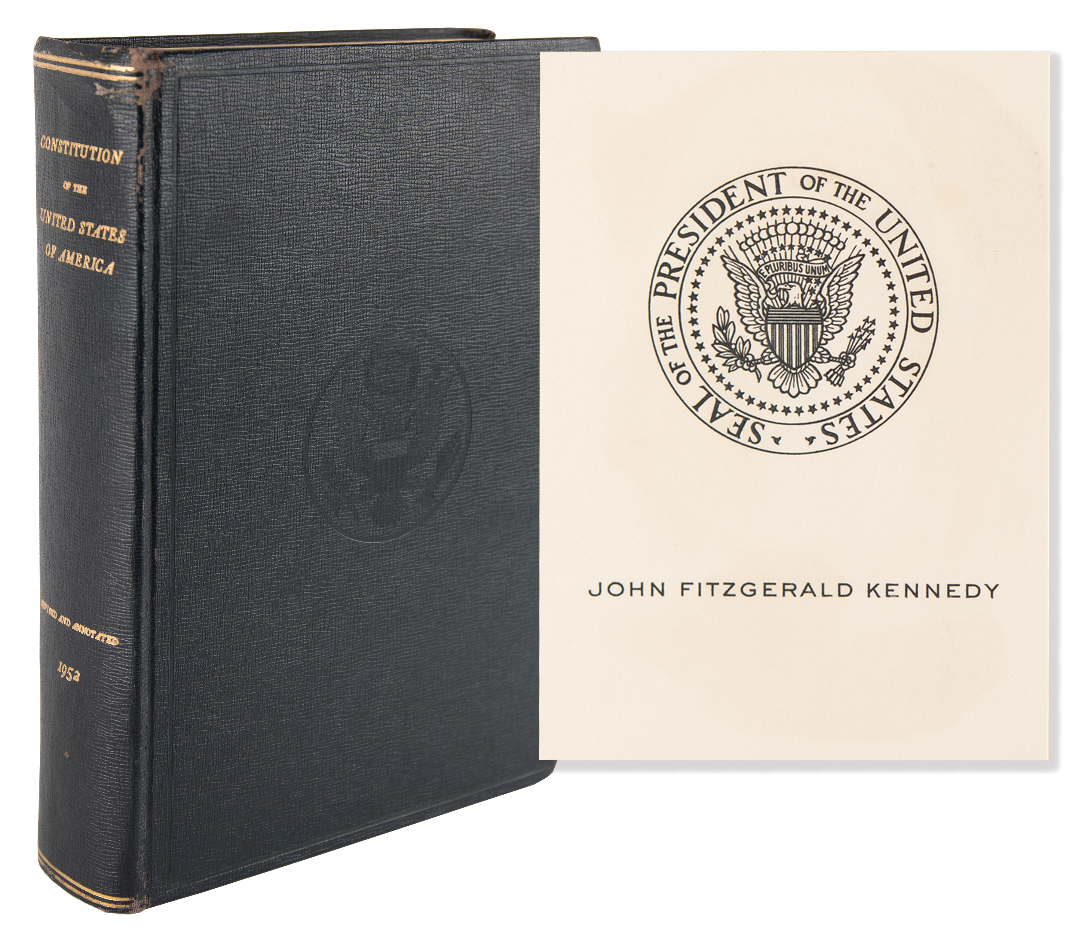 Lot #23 President John F. Kennedy's Personal Copy