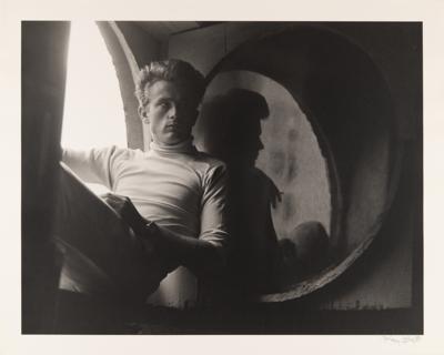 Lot #613 James Dean Oversized Original Photograph by Roy Schatt - Image 1