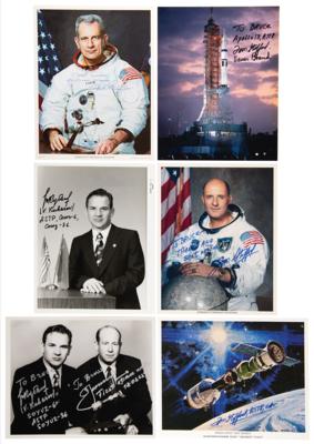 Lot #360 Apollo-Soyuz (7) Signed Items - Image 1