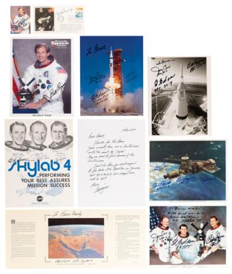 Lot #424 Skylab Collection of (10) Signed Items - Image 1