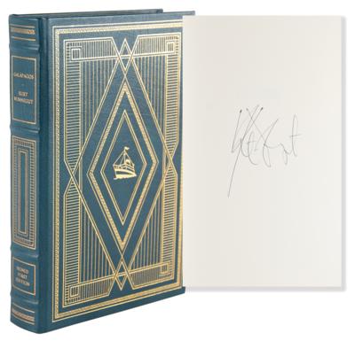 Lot #511 Kurt Vonnegut Signed Book - Galapagos