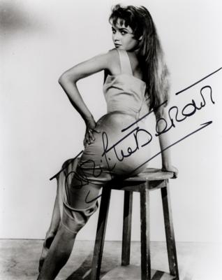 Lot #591 Brigitte Bardot Signed Photograph